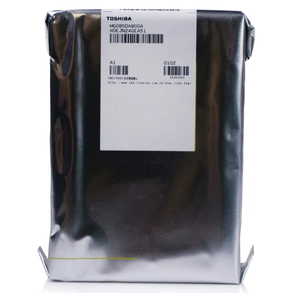 Toshiba MG08 8TB 7.2K RPM SAS 12Gb/s 4Kn 3.5in Enterprise HDD - MG08SDA800A - Image 3 of 4