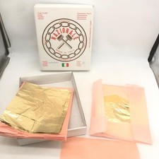 Feuilles pour dorure encadrement Nazionale imitation Or Gold leaf fogli sheets