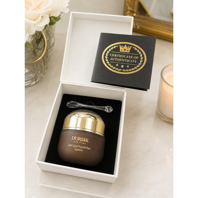 D OR24K, Prestige, 24K Gold, Facial Peel, System Mask, 1.7 oz, NIB