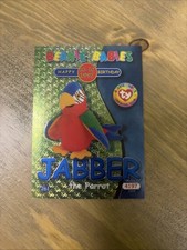 1999 TY Beanie Babies BBOC S2 Birthday/ Rookie Jabber The Parrot Blue FOIL