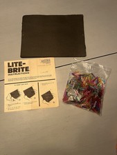 Vintage Lite Brite accessories