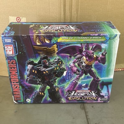 Transformers Legacy Evolution Rise of Tyranny Miner Megatron & Senator Ratbat