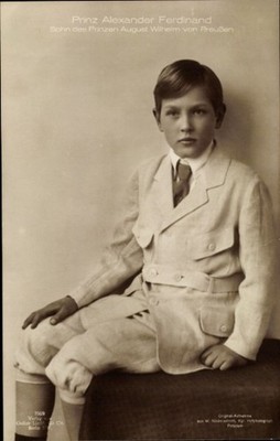 Ak Prinz Alexander Ferdinand, Sohn von August Wilhelm von Preußen,... - 4184155