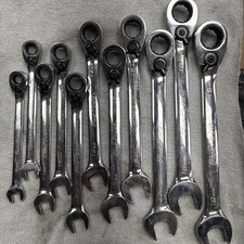 Blue Point Boerm712 12pc Metric Ratcheting Wrench Set 9-19mm Blue Point Boerm712 12pc Metric Ratcheting Wrench Set 9-19mm