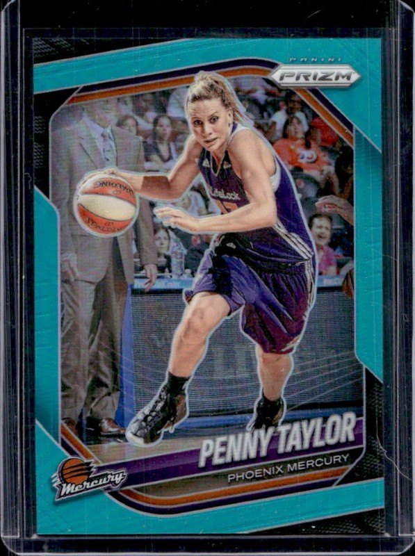 2025 Panini WNBA Prizm Penny Taylor Teal #/49 Mercury