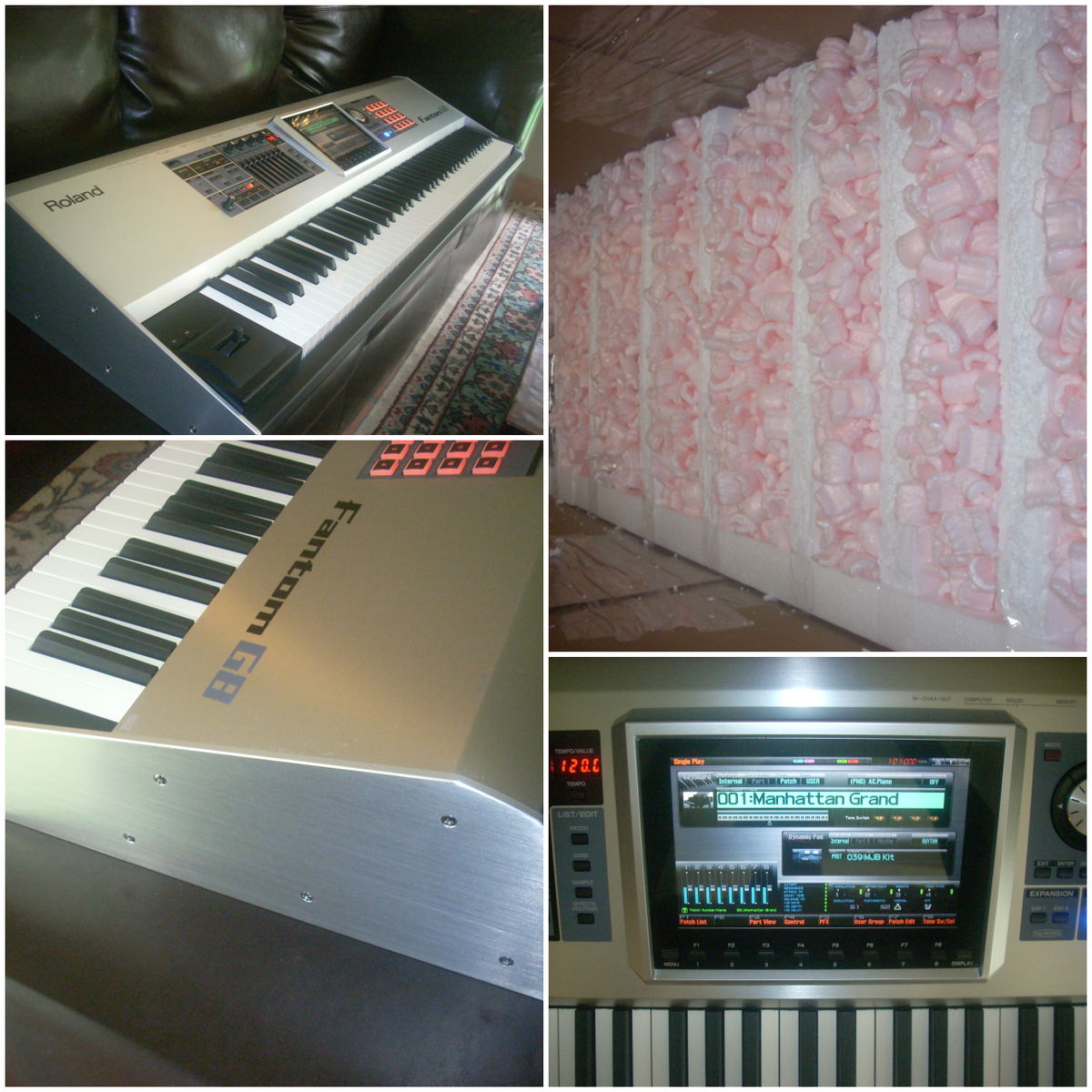 Roland Fantom G8 g 8 Synthesizer + Super Clean + FAST-SAFE