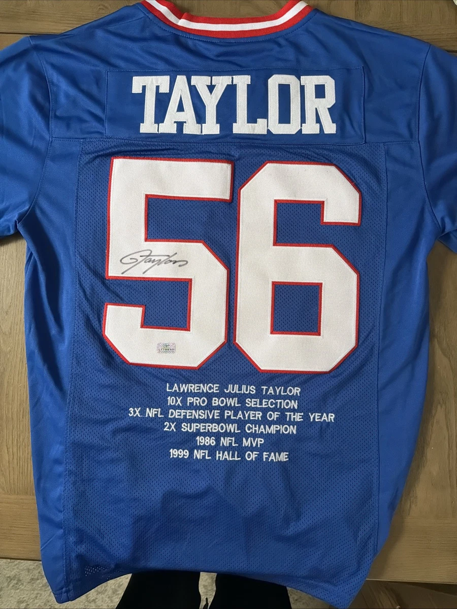 Lawrence Taylor Autograph In Nfl Autographed Jerseys for sale | eBay