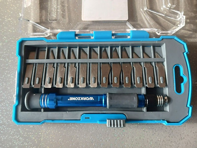 Kit De Lames De Scalpel/cutter - 13 Pièces Interchangeables - Lames De Précision - Neuf