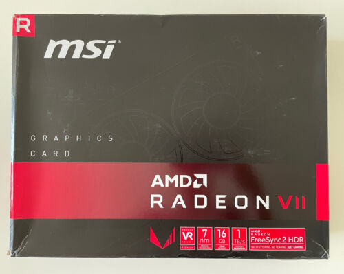 MSI AMD RADEON VII 16GB HBM2 MAC NO RX 6700 XT NO RX 6800 XT NO RTX 6900 XT - Bild 1 von 7