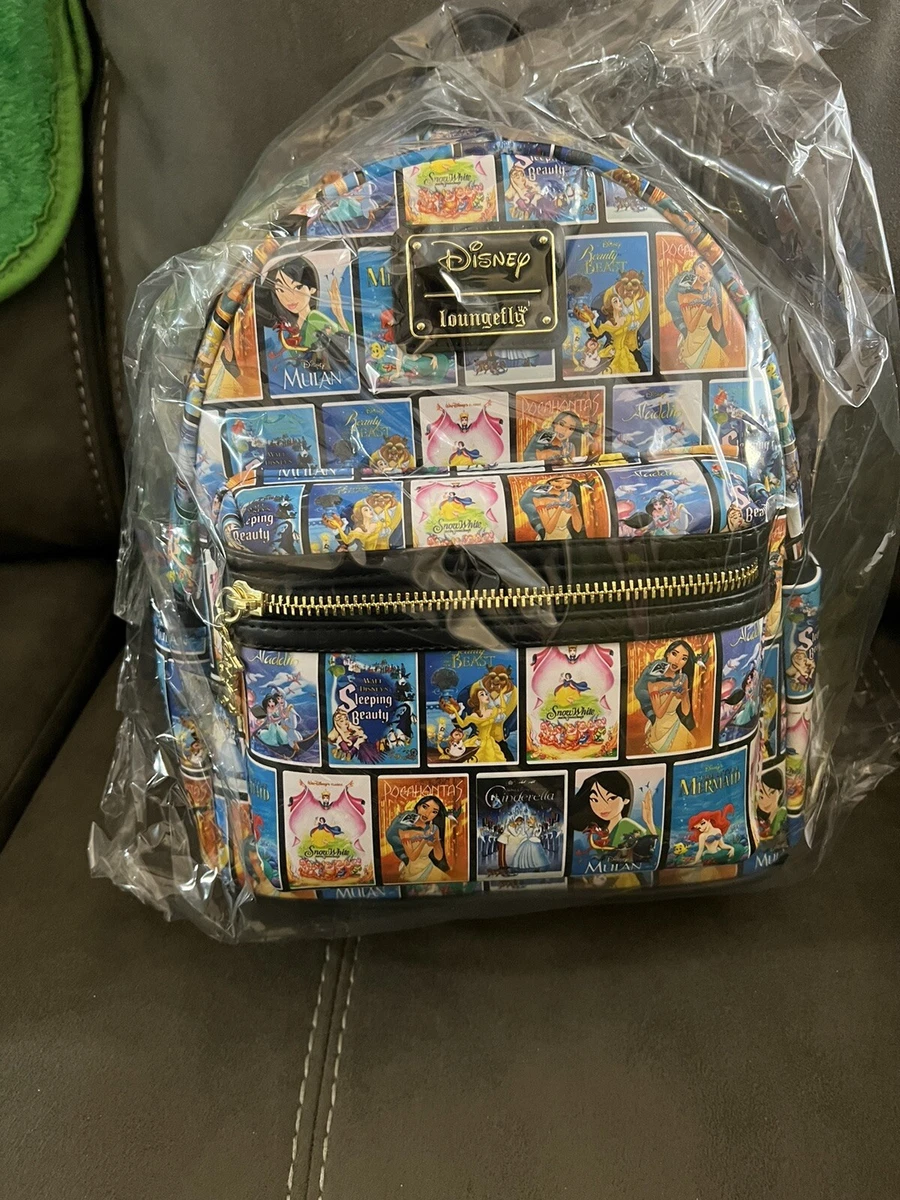 Exclusive Disney Princess VHS Tape Lounge Fly mini backpack www.np.gov.lk