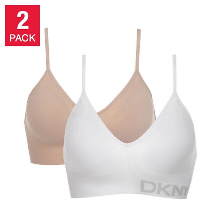 Soutien-gorge DKNY Two Balconnet - Taille 36B - Noir - Neuf Avec Étiquettes - Offre Limitée