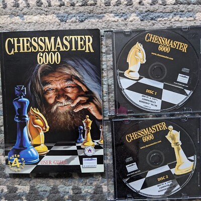 Chess Master 6000 PC Spiel IBM PC & 100% kompatibel Windows 95