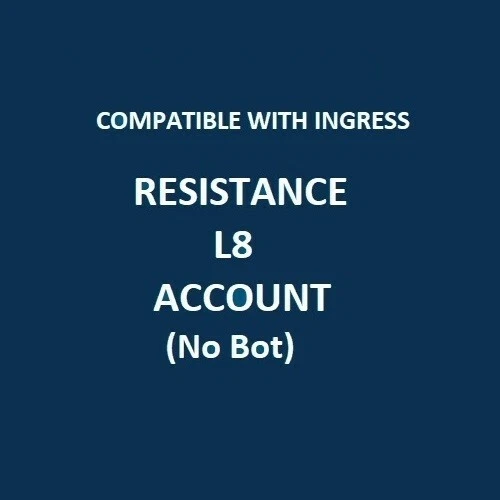 Compatible with INGRESS Prime - Resistance Account (No Bot)