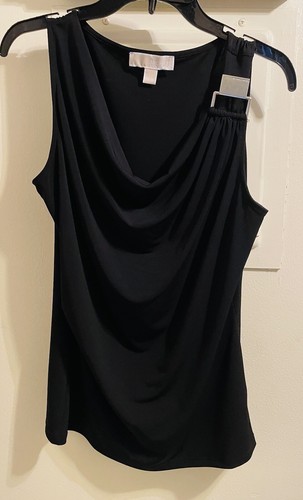 Michael Kors Black Sleeveless Blouse Size M | eBay