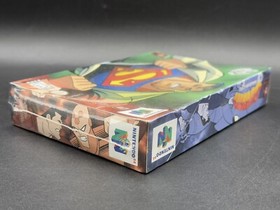 SUPERMAN N64 Nintendo 64 1996 Rare Sealed Wata / PSA 8 A+ Not CGC or VGA