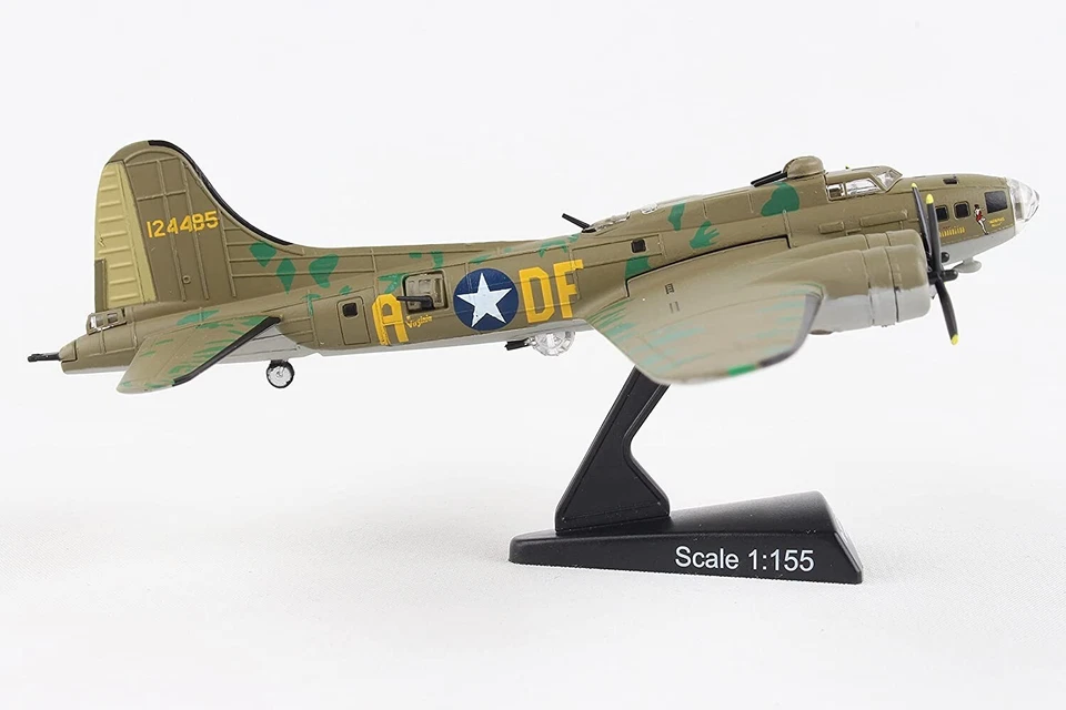 Boeing B-17 Flying Fortress "Memphis Belle" 1/155 Scale Diecast Metal Model - Image 4 of 4