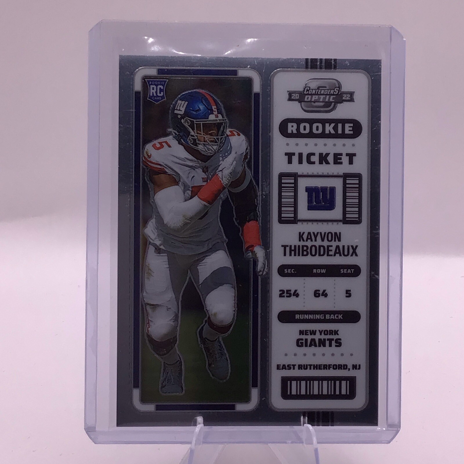 2022 Panini Contenders Optic Kayvon Thibodeaux RC #74 Giants