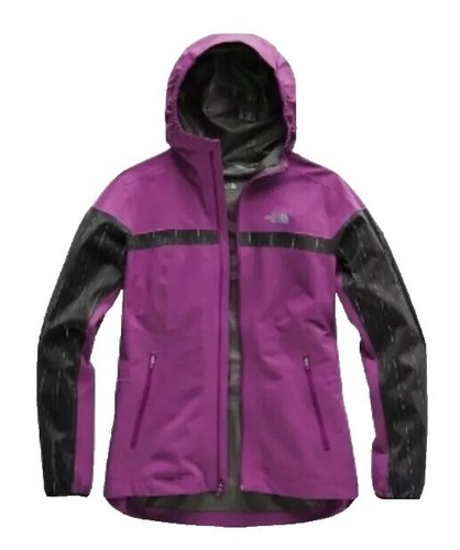 927 The North Face Women's Hooded Rain Jacket Size Small GRAY | eBay
