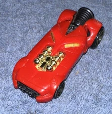 2009 Hot Wheels MCDONALD's Happy Meal Rocket Fire Red 1/64
