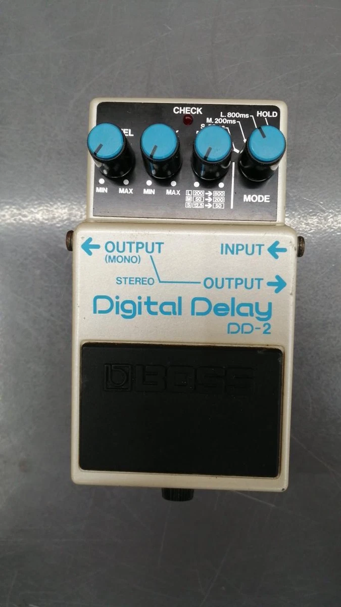 Boss DD-2 Digital Delay Made in Japan Effects Pedals Used