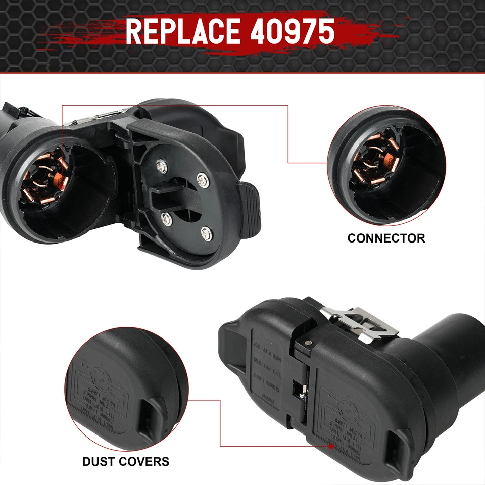Tow Hitch Wiring Harness Connector 82824-0C150 For Toyota Tacoma 2016-2022 Tow Hitch Wiring Harness Connector 82824-0C150 For Toyota Tacoma 2016-2022
