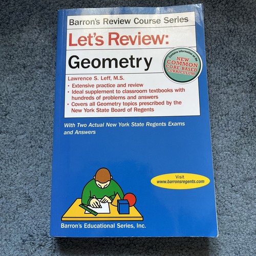 Let's Review Ser. Let's Review Geometry by Lawrence Leff (2015, Trade... 9781438003757 eBay