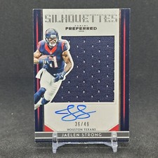 2016 Panini Preferred Silhouettes /49 Jaelen Strong #20 Auto