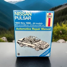 Nissan Pulsar Turbo 1983-1986 Shop Tune-up Service Repair Manual DIY New