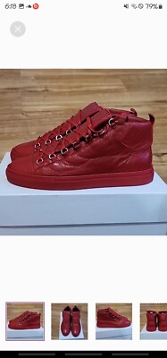 Balenciaga (Rouge Grenade) Arena sneakers | eBay