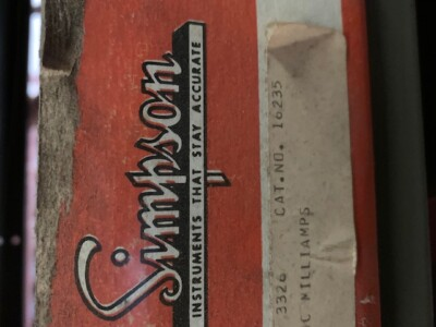 #ad 16235 SIMPSON $165.00