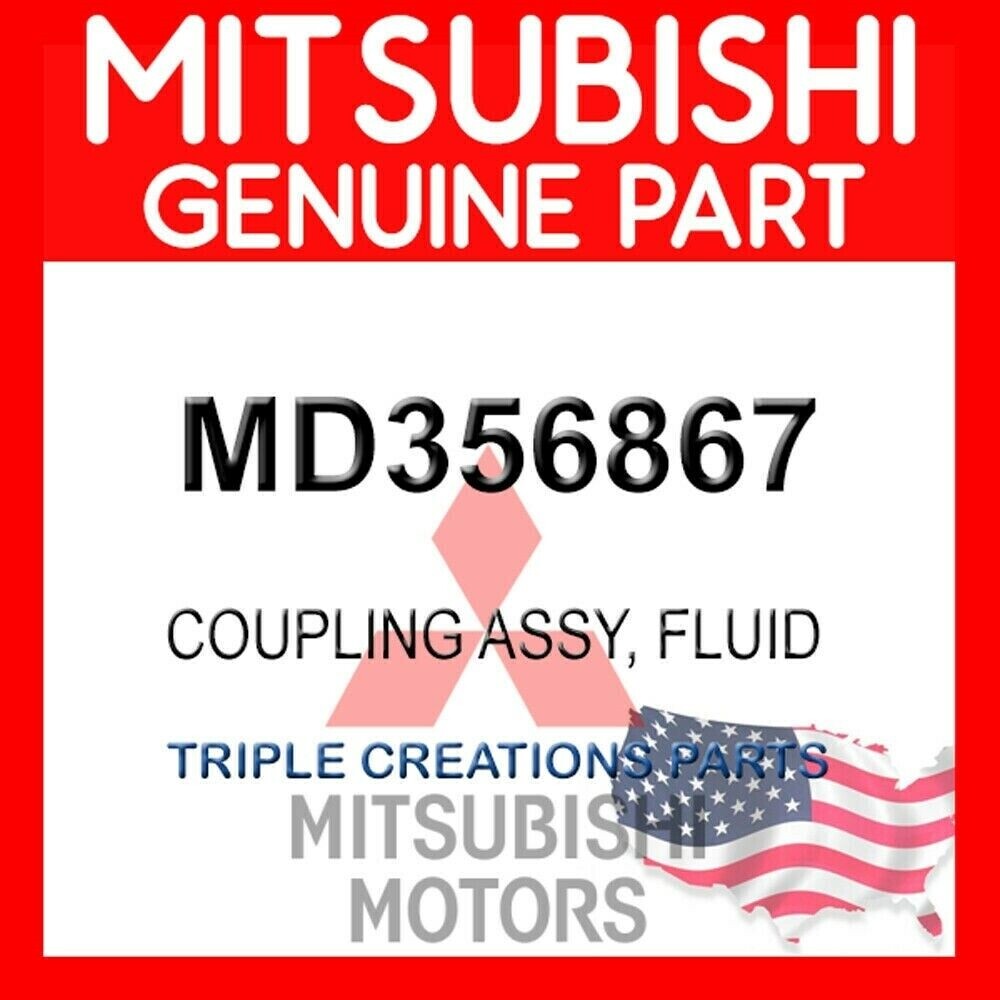 MD356867 Genuine Mitsubishi Clutch Cooling Fan OEM | eBay