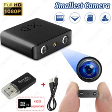 Smallest HD1080P Home Security Mini Camera Motion Detection Indoor Camcorder Cam