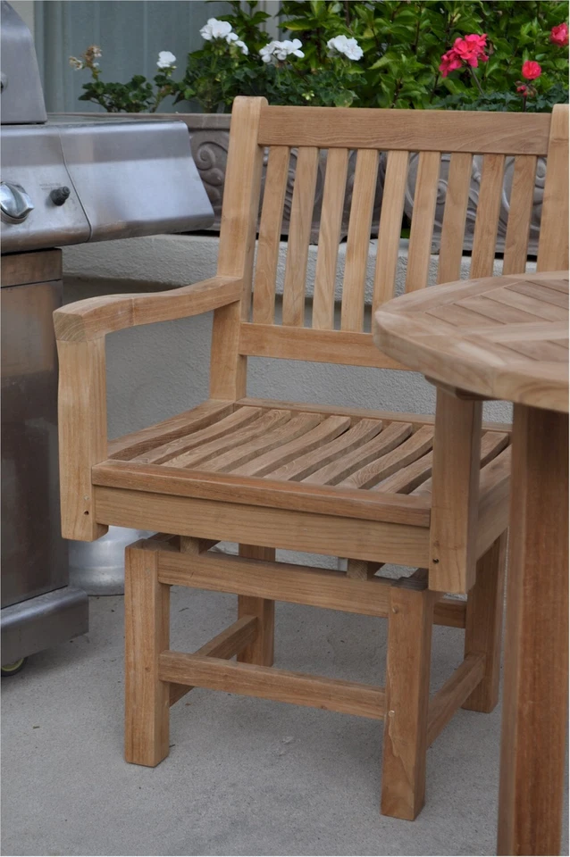 Anderson Teak Rialto Rocker Dining Armchair - Image 3 of 3