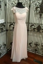 D623 BILL LEVKOFF PETAL PINK 1611 SZ 10 FORMAL BRIDESMAID PROM FORMAL GOWN DRESS