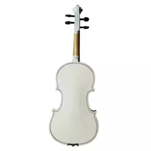 4/4 acoustic violin student violin set for beginner w/storage case bow rosin uk image 5