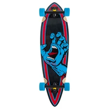 Santa Cruz Skateboards Screaming Hand Pintail Longboard Cruiser 9.2" x 33"