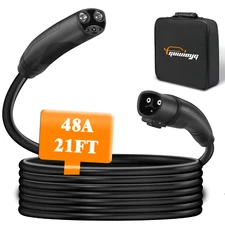 Extension Cable for NACS, 21ft Max 240V 48A Compatible with All TSL Models