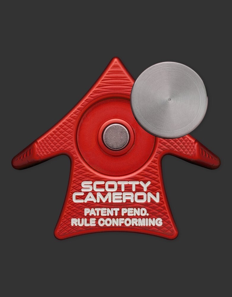 ラウンド用品・アクセサリー Scotty Cameron Aero Alignment Tool Red BRAND NEW SCOTTY CAMERON AERO ALIGNMENT TOOL RED BALL MARKER