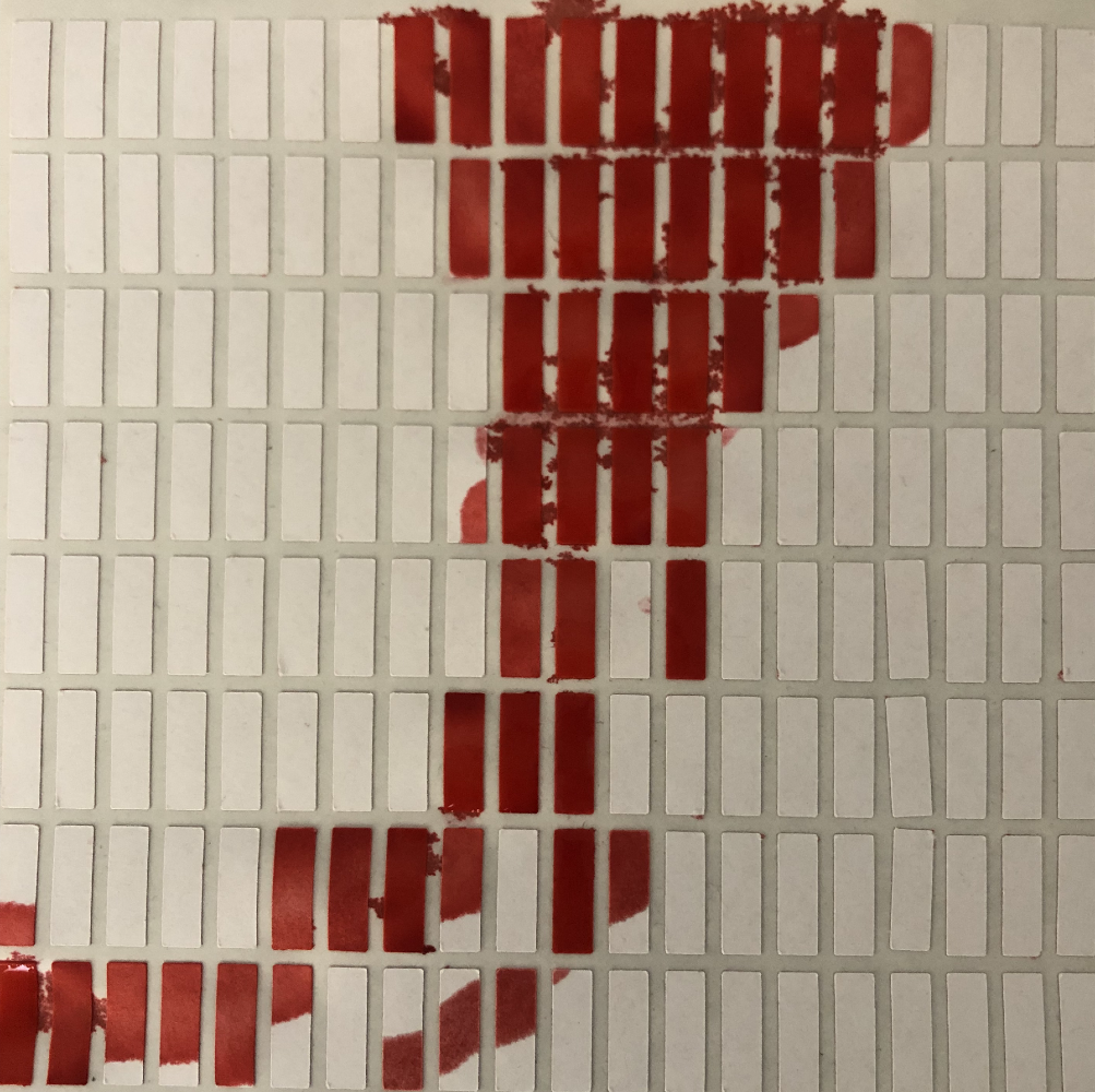 180 sigilli di sicurezza adesivi sensibili all'acqua con indicatore di garanzia