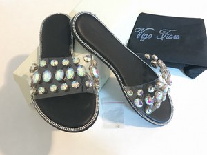 vigo fiore rhinestone flats