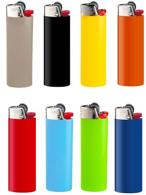 BIC Maxi J26 Mix Feuerzeuge Reibrad Lighter Flints Zündstein 5 Stück