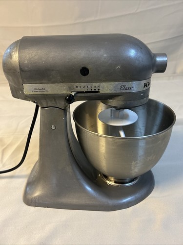 KitchenAid 5K45SSESL Küchenmaschine, silber Qualitätsmaschine