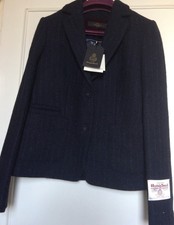 Harris Tweed Jacket Next Premium Tailoring Uk Size 10 Bnwt