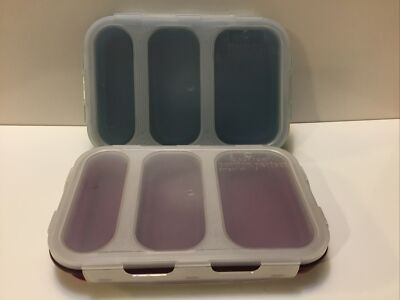 NICE Crofton Portion Perfect Collapsible Meal Kit - Lot of 2 - Portion Control