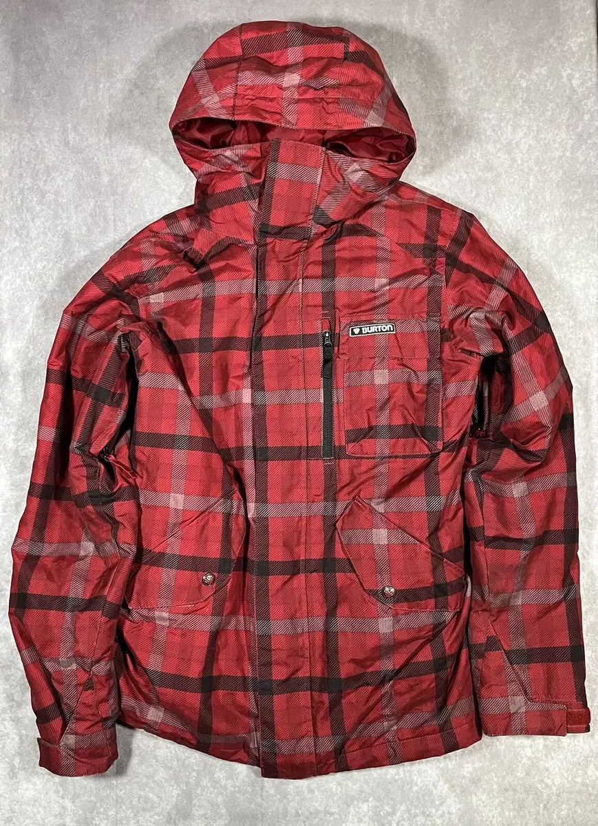 Burton flannel snowboard best sale jacket