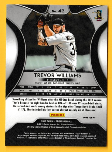 2019 Panini Prizm CAROLINA BLUE / PURPLE / SILVER - Pick One - Fill Set (NVB) - Bild 71 von 231