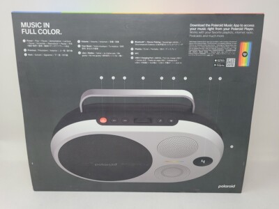 Polaroid P4 Music Player (Black) Powerful Large Room Wireless