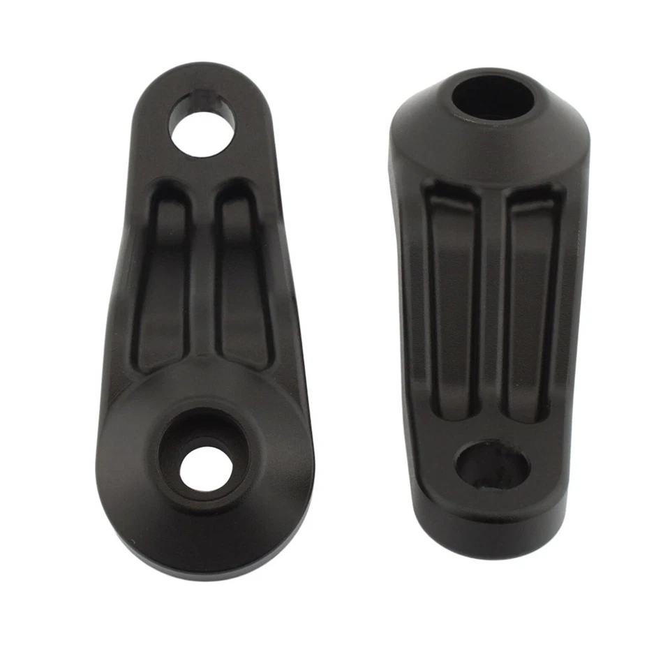 Soporte reubicador de señal cromado para motocicleta para Triumph Thruxton Street Cup 00-18 Foto 2 de 4