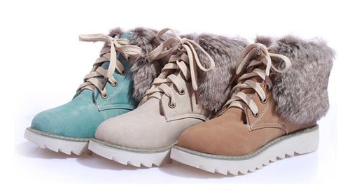 stivali scarpe invernali comode calde donna tacco 3 pelle sintetica 8989 |  eBay