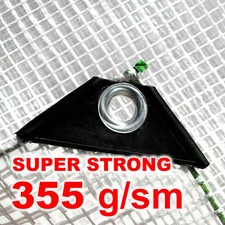 TRANSPARENT TARPAULIN SUPER STRONG --- 355g/sm -- Strengthened Waterproof H-Duty
